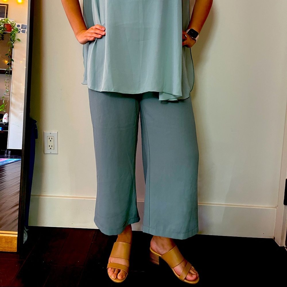 Wide Leg Culotte with pockets